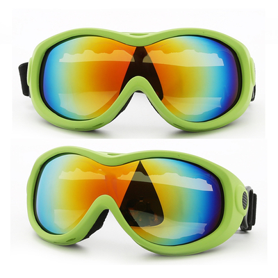 China Skibrille mit UVA- und UVB-Schutz für Outdoor-Aktivitäten TPE-Rahmen PC-Spiegellinsen fournisseur