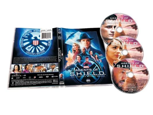 China Kundenspezifischer DVD-Guckkastenbühne-Amerika-Film die komplette Reihen-Mittel von S.H.I.E.L.D. Season 7 fournisseur