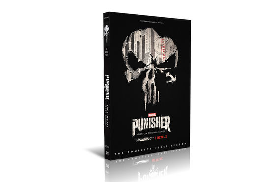 China Kundenspezifischer DVD-Guckkastenbühne-Amerika-Film die komplette Reihe die Punisher-Jahreszeit 1 fournisseur