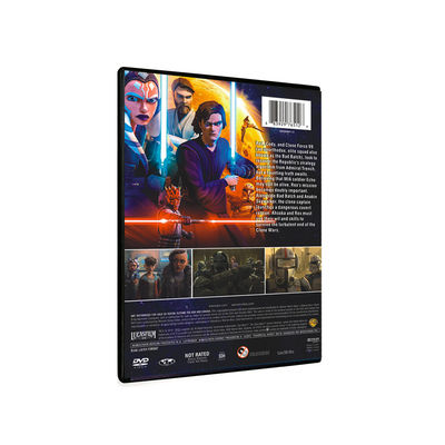 China Kundenspezifischer DVD-Guckkastenbühne-Amerika-Film die komplette Reihe Star Wars: Die Klon-Kriege würzen 7 fournisseur