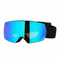 Skibrille mit UV-Schutz und Nebelschutzbeschichtung für klares Sehen PC-Linsen TPU-Rahmen fournisseur