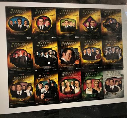 China Kundenspezifischer DVD-Guckkastenbühne-Amerika-Film die komplette Reihe Murdoch Mysteries1-1 3+3 fournisseur