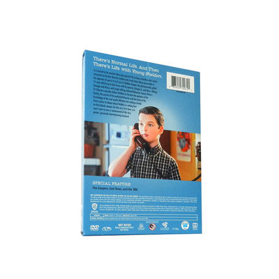 China Kundenspezifischer DVD-Guckkastenbühne-Amerika-Film die komplette Reihe junge Sheldon-Jahreszeit 3 fournisseur