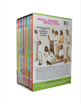 Kundenspezifischer DVD-Guckkastenbühne-Amerika-Film die komplette Reihe der frische Prinz von Bel Air-Jahreszeiten 1-6 fournisseur