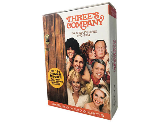 Kundenspezifischer DVD-Guckkastenbühne-Amerika-Film Complete SeriesTHREE S COMPANY fournisseur