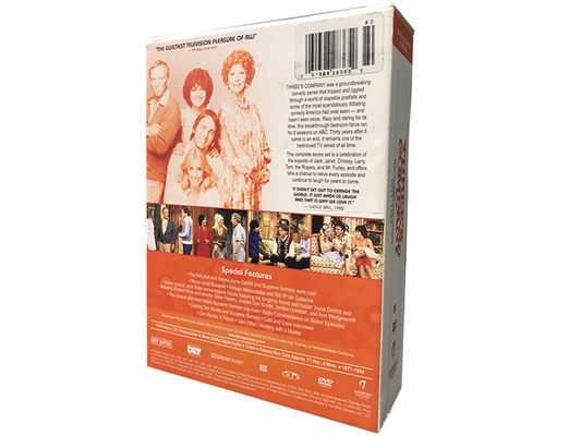 Kundenspezifischer DVD-Guckkastenbühne-Amerika-Film Complete SeriesTHREE S COMPANY fournisseur