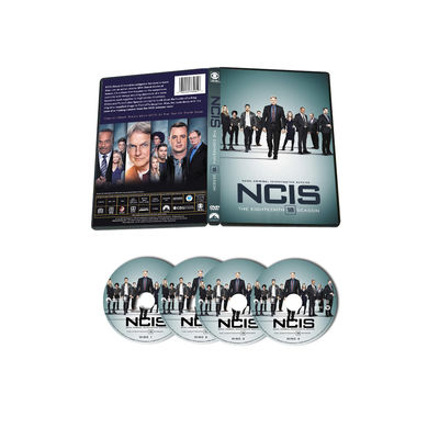Kundenspezifischer DVD-Guckkastenbühne-Amerika-Film die komplette kriminelle Untersuchungsservice-Marinejahreszeit 18 der Reihen-NCIS fournisseur