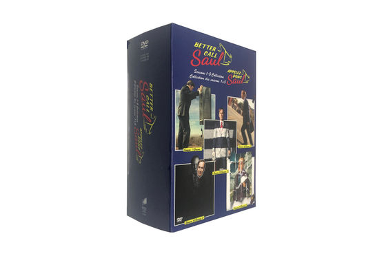 Kundenspezifischer DVD-Guckkastenbühne-Amerika-Film die komplette Reihe verbessern Sammlung Anruf-Saul Seasons 1-5 fournisseur