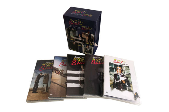 Kundenspezifischer DVD-Guckkastenbühne-Amerika-Film die komplette Reihe verbessern Sammlung Anruf-Saul Seasons 1-5 fournisseur