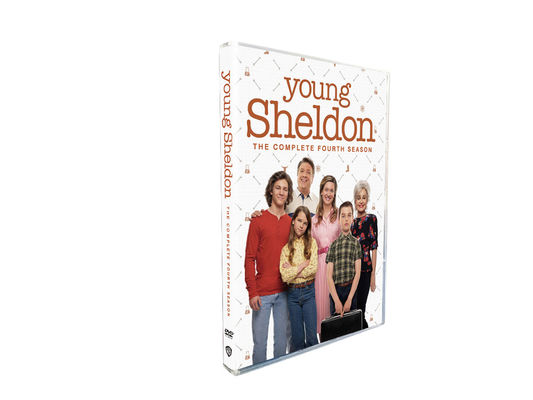 Kundenspezifischer DVD-Guckkastenbühne-Amerika-Film die komplette Reihe junge Sheldon-Jahreszeit 4 fournisseur