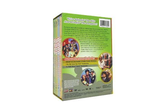 Kundenspezifischer DVD-Guckkastenbühne-Amerika-Film die komplette Reihe WKRP in Cincinnati fournisseur