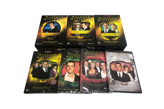 Kundenspezifischer DVD-Guckkastenbühne-Amerika-Film die komplette Reihe Murdoch Mysteries1-1 3+3 fournisseur
