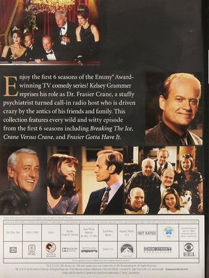 Kundenspezifischer DVD-Guckkastenbühne-Amerika-Film die komplette Reihe Frasier: Die komplette Reihen-Jahreszeiten 1-11 fournisseur
