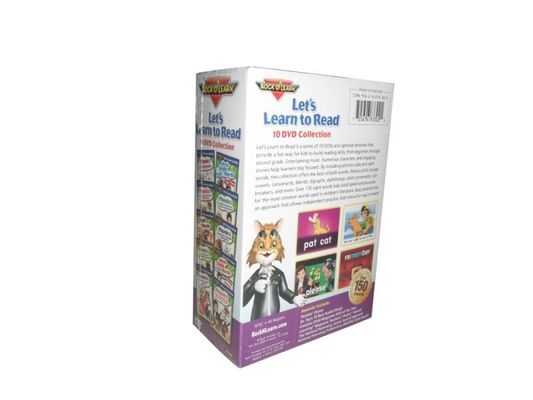 Kundenspezifischer DVD-Guckkastenbühne-Amerika-Film die komplette Reihe ließ uns lernen, 10DVD zu lesen fournisseur