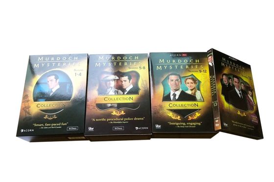 Kundenspezifischer DVD-Guckkastenbühne-Amerika-Film die komplette Reihe Murdoch-Geheimnisse s1-13 fournisseur