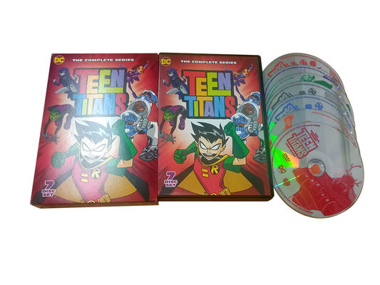 Kundenspezifischer DVD-Guckkastenbühne-Amerika-Film die komplette Reihen-jugendlich Titanen die komplette Reihe fournisseur
