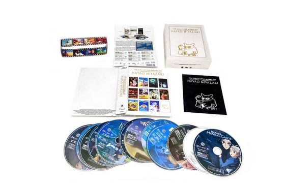 Kundenspezifischer DVD-Guckkastenbühne-Amerika-Film die komplette Reihe, welche die Sammlung von Hayao Miyazaki 12BD bearbeitet fournisseur