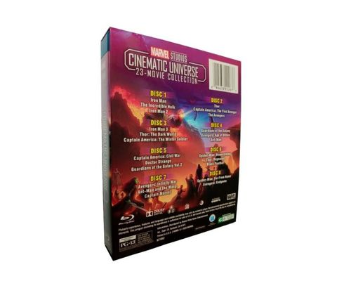 Kundenspezifischer DVD-Guckkastenbühne-Amerika-Film die Filmsammlung des Universums 23 der kompletten Reihe Film- fournisseur