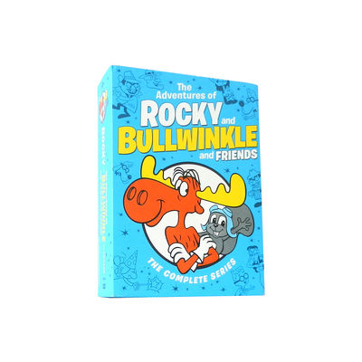 Kundenspezifischer DVD-Guckkastenbühne-Amerika-Film die komplette Reihe die Abenteuer von felsigem und Bullwinkle und Freunde: Das komplette fournisseur