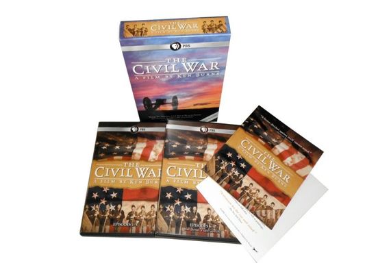 Kundenspezifischer DVD-Guckkastenbühne-Amerika-Film die komplette Reihe Ken Burns: Die Bürgerkrieg-25. Jubiläumsausgabe fournisseur