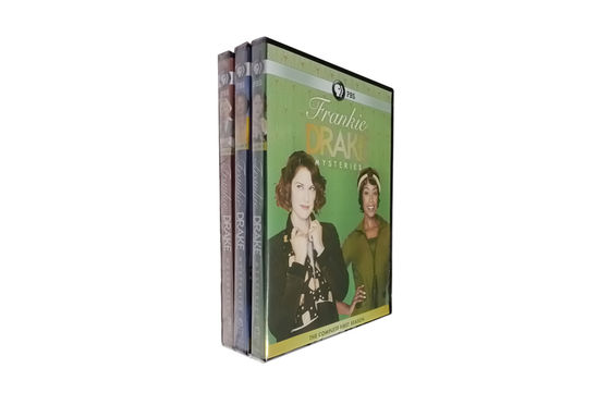 Kundenspezifischer DVD-Guckkastenbühne-Amerika-Film die komplette Reihe Frankie Drake Mysteries Season 1-3 fournisseur