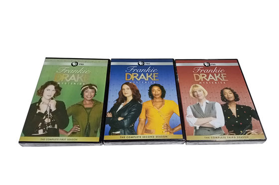 Kundenspezifischer DVD-Guckkastenbühne-Amerika-Film die komplette Reihe Frankie Drake Mysteries Season 1-3 fournisseur