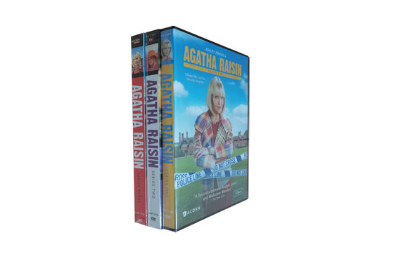 Kundenspezifischer DVD-Guckkastenbühne-Amerika-Film die komplette Reihe Agatha Raisin Season 1-3 fournisseur