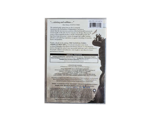 Kundenspezifischer DVD-Guckkastenbühne-Amerika-Film die komplette Reihe EIN FILM DURCH KEN BURNS die Nationalparks fournisseur