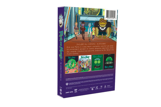 Kundenspezifischer DVD-Guckkastenbühne-Amerika-Film die komplette Reihe Rick und Morty Season 1-4 fournisseur