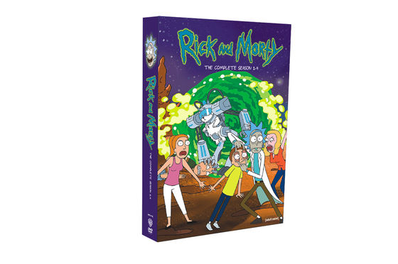 Kundenspezifischer DVD-Guckkastenbühne-Amerika-Film die komplette Reihe Rick und Morty Season 1-4 fournisseur
