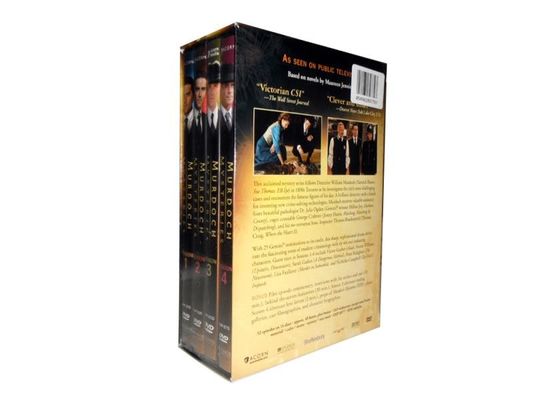 Kundenspezifischer DVD-Guckkastenbühne-Amerika-Film die komplette Reihe Murdoch-Geheimnisse würzen 1-4 16DVD fournisseur