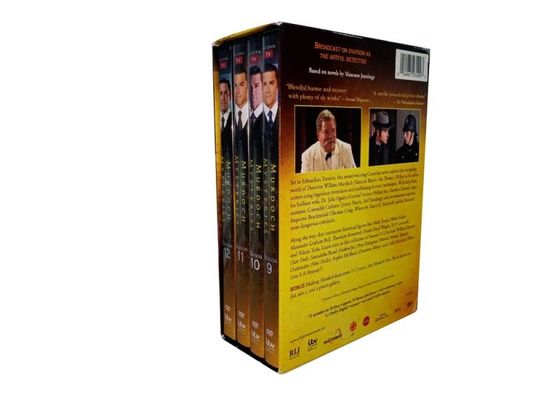 Kundenspezifischer DVD-Guckkastenbühne-Amerika-Film die komplette Reihe Murdoch-Geheimnisse würzen 9-12 fournisseur