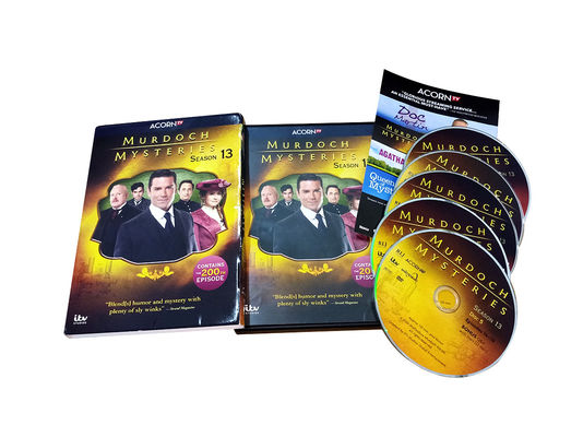Kundenspezifischer DVD-Guckkastenbühne-Amerika-Film die komplette Reihe Murdoch-Geheimnisse würzen 13 fournisseur