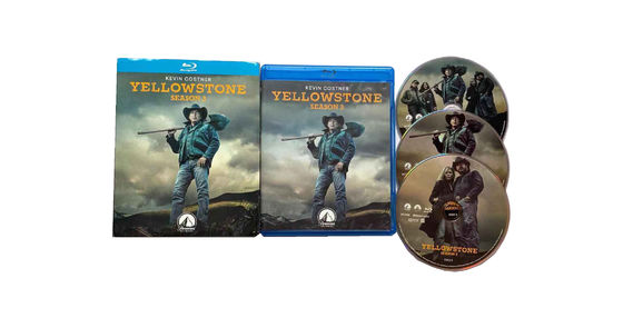 Kundenspezifischer DVD-Guckkastenbühne-Amerika-Film die komplette Reihe Yellowstone-Jahreszeit 3 fournisseur
