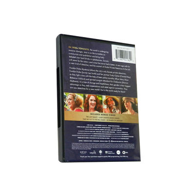 Kundenspezifischer DVD-Guckkastenbühne-Amerika-Film die komplette Reihe Frankie Drake Mysteries Season 2 fournisseur
