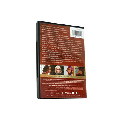Kundenspezifischer DVD-Guckkastenbühne-Amerika-Film die komplette Reihe Frankie Drake Mysteries Season 3 fournisseur