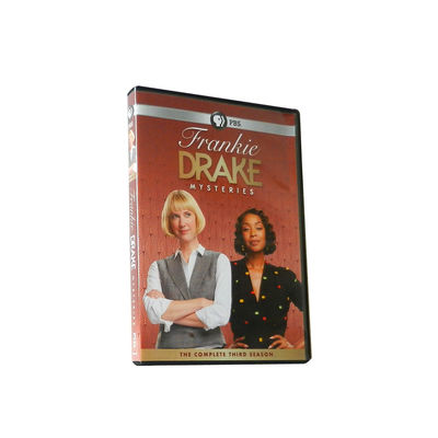 Kundenspezifischer DVD-Guckkastenbühne-Amerika-Film die komplette Reihe Frankie Drake Mysteries Season 3 fournisseur