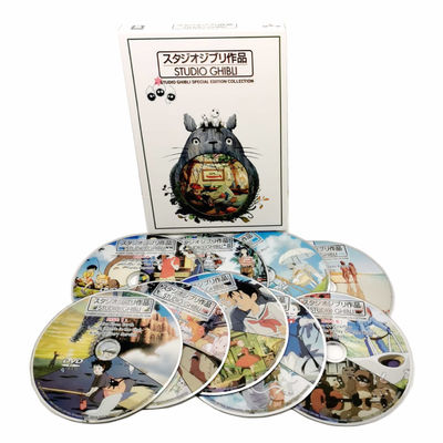 Kundenspezifischer DVD-Guckkastenbühne-Amerika-Film das ghibli Studio der kompletten Reihe fournisseur