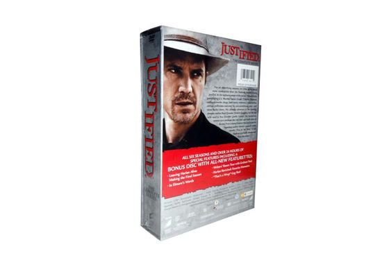 Kundenspezifischer DVD-Guckkastenbühne-Amerika-Film die komplette Reihe rechtfertigte S1-6 fournisseur