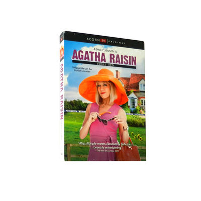 Kundenspezifischer DVD-Guckkastenbühne-Amerika-Film die komplette Reihe Agatha Raisin Season 2 fournisseur