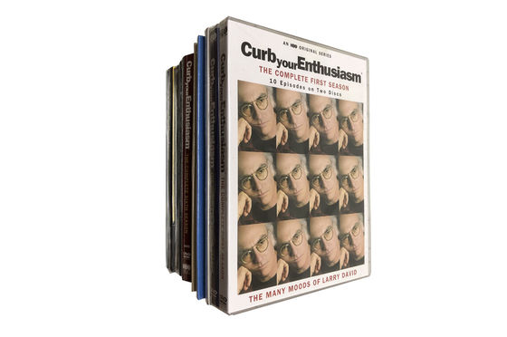 Kundenspezifischer DVD-Guckkastenbühne-Amerika-Film die komplette Reihen-Beschränkung Ihr Enthusiasm1-10 fournisseur