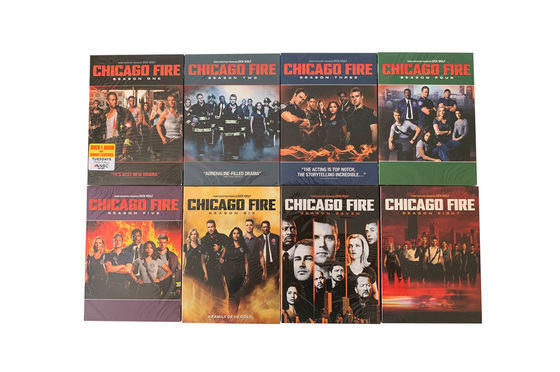 Kundenspezifischer DVD-Guckkastenbühne-Amerika-Film die komplette Reihen-Chicago-Feuer-Jahreszeit 1-8 fournisseur