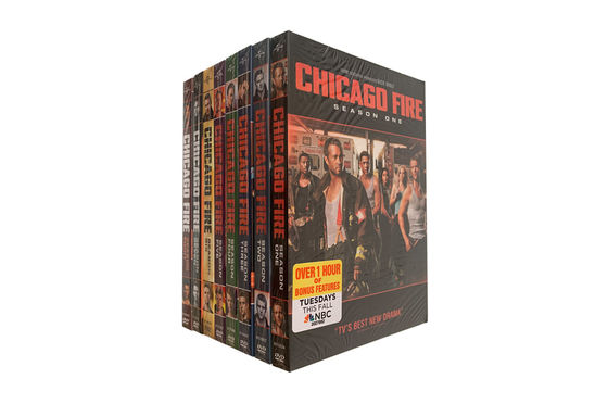 Kundenspezifischer DVD-Guckkastenbühne-Amerika-Film die komplette Reihen-Chicago-Feuer-Jahreszeit 1-8 fournisseur
