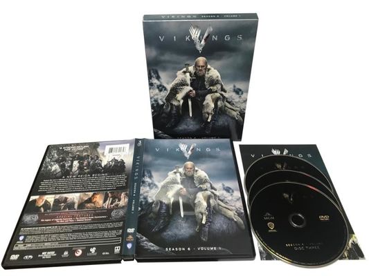 Kundenspezifischer DVD-Guckkastenbühne-Amerika-Film die komplette Reihen-Wikinger-Jahreszeit 6 fournisseur