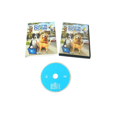 Kundenspezifischer DVD-Guckkastenbühne-Amerika-Film die komplette Reihen-Katzen u. die Hunde 3 Tatzen vereinigen! fournisseur