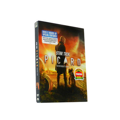 Kundenspezifischer DVD-Guckkastenbühne-Amerika-Film die Jahreszeit 1 komplette Reihen-Star Treks Picard fournisseur
