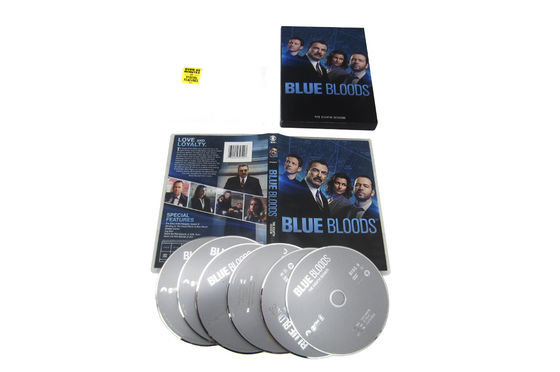 Kundenspezifischer DVD-Guckkastenbühne-Amerika-Film das komplette Reihen-blaue Blut würzen 8 fournisseur