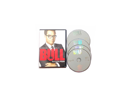Kundenspezifischer DVD-Guckkastenbühne-Amerika-Film die komplette Reihe Stier Season4 fournisseur
