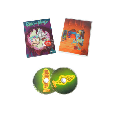 Kundenspezifischer DVD-Guckkastenbühne-Amerika-Film die komplette Reihe Rick und Morty Season 4 fournisseur