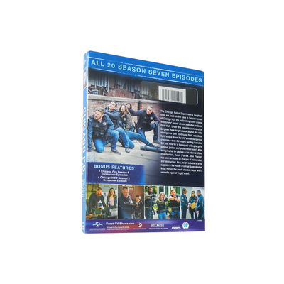 Kundenspezifischer DVD-Guckkastenbühne-Amerika-Film die komplette Reihe Chicago P.D. Season 7 fournisseur